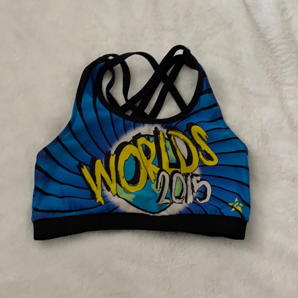 Cheerleading Worlds 2015 Sports Bra